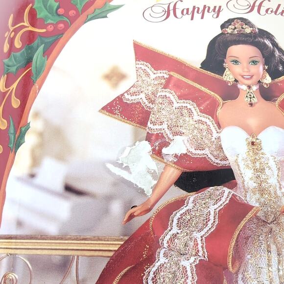Happy Holidays 1997 Special Edition Mattel Barbie Doll 17832 - NRFB / NIB - Picture 9 of 15